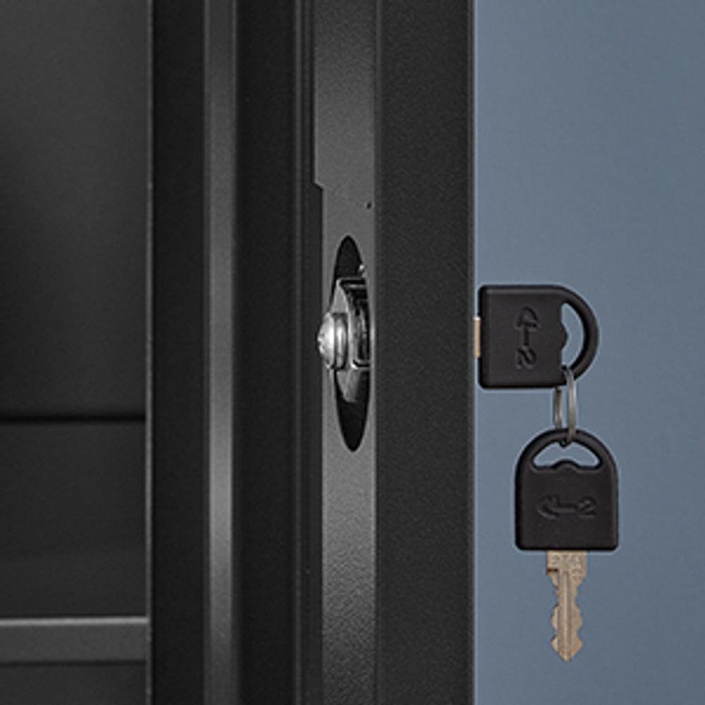 SONGMICS Aktenschrank Mehrzweckschrank, Aufbewahrungsschrank, für Garage