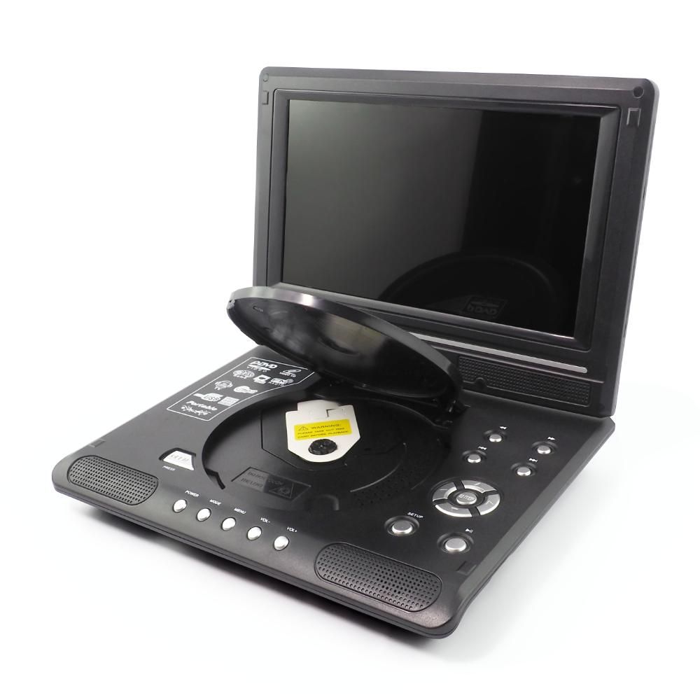 Przenośny Odtwarzacz DVD 980 Gomedia 9.8" 300 Gier Polskie Menu Antena USB