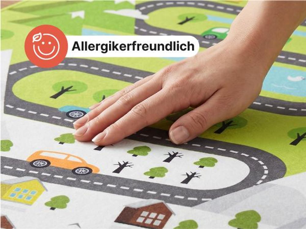 Tapiso Teppich JOY Kurzflorteppich rutschfest pflegeleicht modern Spielteppich Kinderzimmer 120 x 160 cm