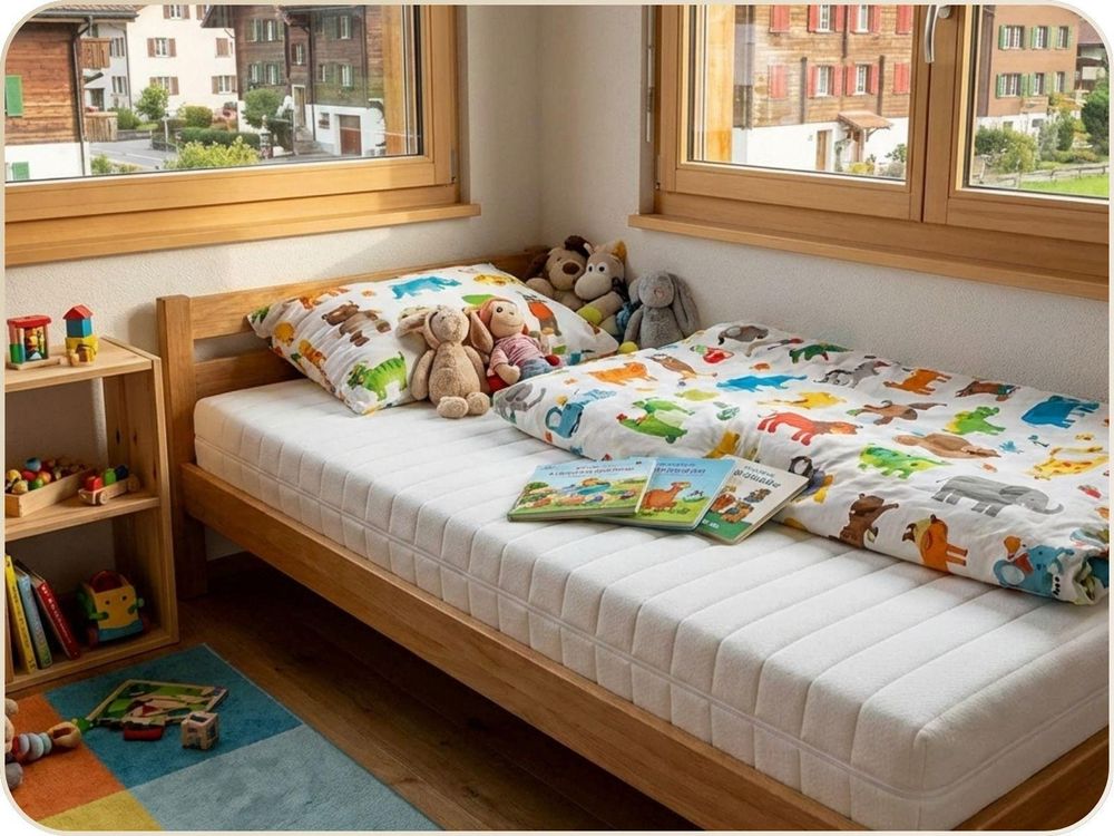 SLUMBIO 7-Zonen Wendematratze -  80 x 200 x 12 cm - H2/H3