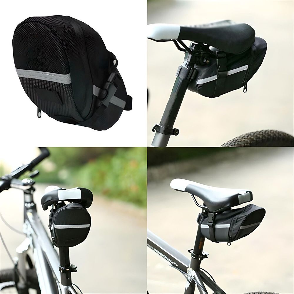 Satteltasche Fahrrad Tasche Fahrradtasche Wasserdicht Fahrradsitz Sattel Fahrrad Sitz Fahrradsitz Gepäckträger Universell Werkzeugtasche Retoo