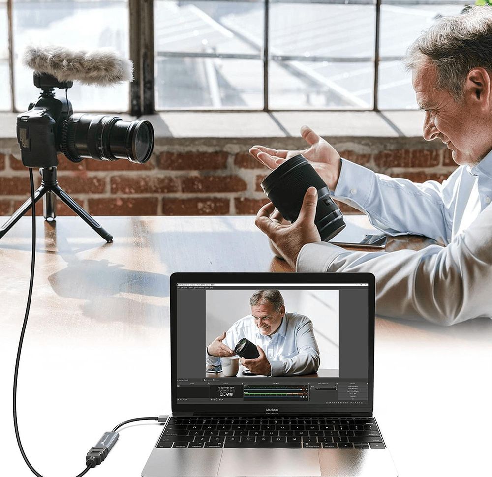 Reagle VIDEO Grabber HDMI PC USB 2in1 USB-C Capture Karte