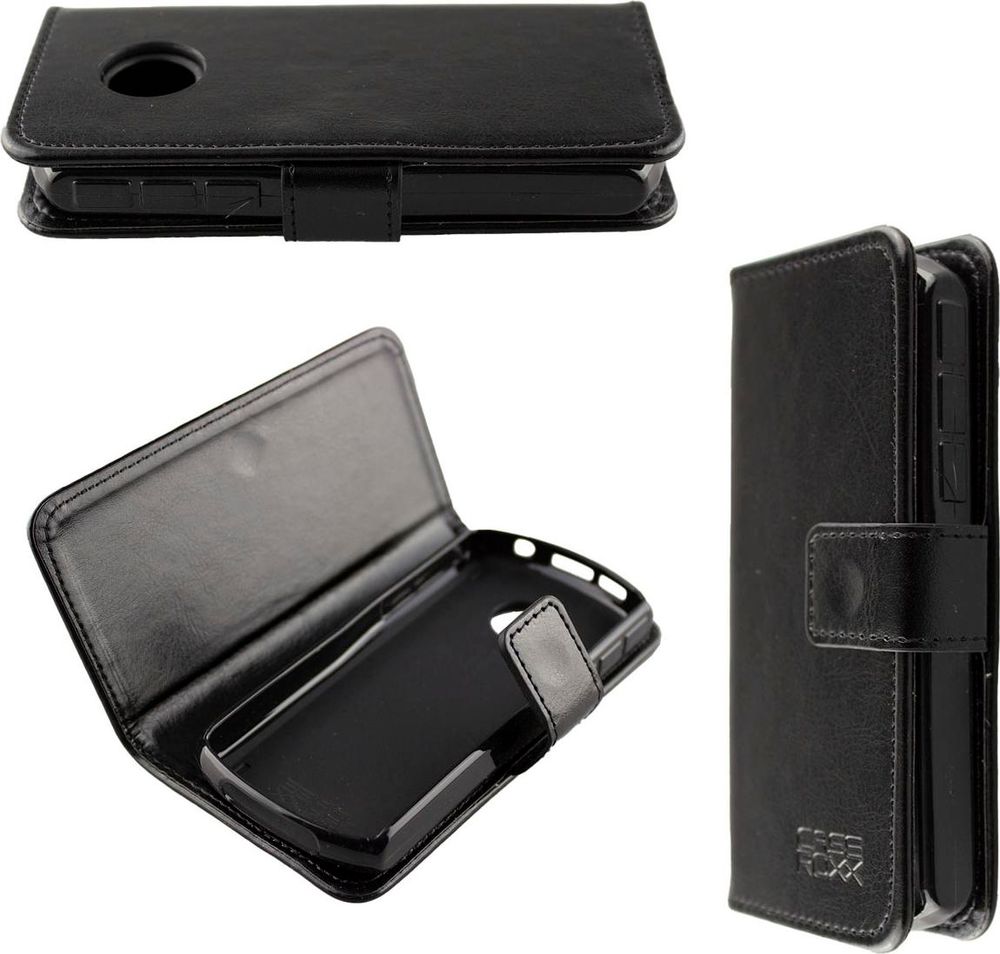 caseroxx Handy Hülle Tasche kompatibel mit Emporia Simplicity (V27) Bookstyle-Case Wallet Case
