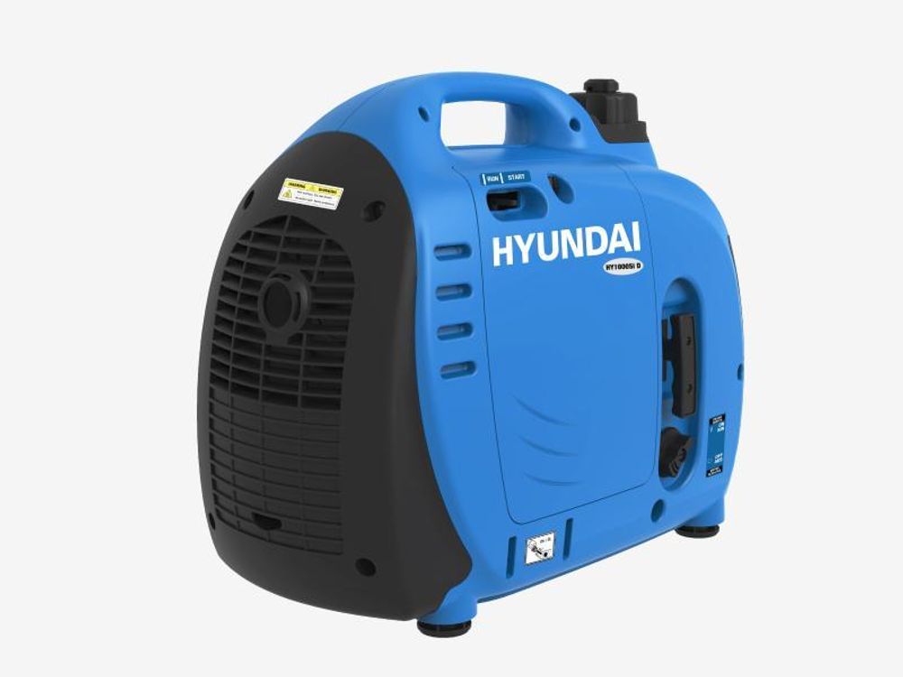 HYUNDAI Inverter-Generator HY1000Si D (1 kW, tragbar, 1 x 230V + 1 x 12V, 1 x USB)