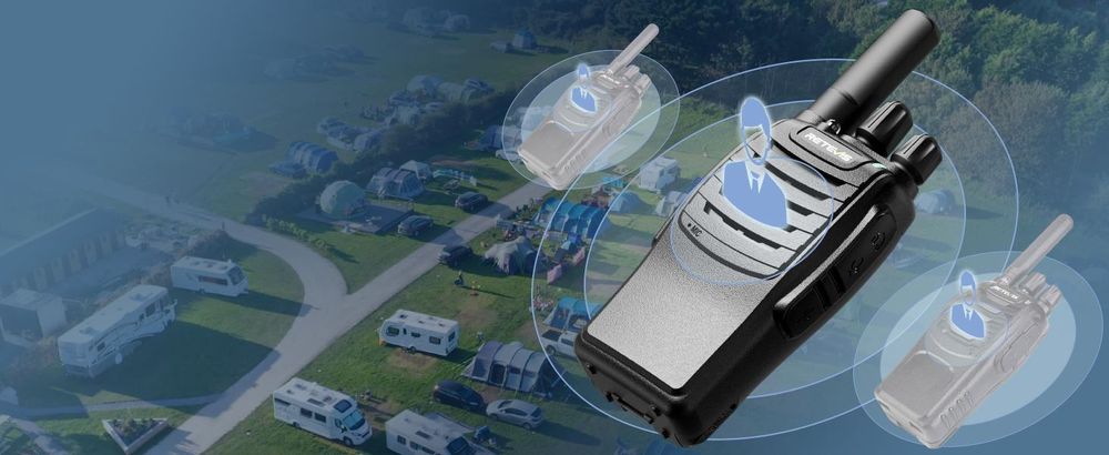 Retevis H777 Walkie Talkie, Funkgeräte Set PMR, mit Ladestation, Typ-C, Energiesparmodus, VOX, Ein tasten paarung, Geräuschunterdrückung, für Camping