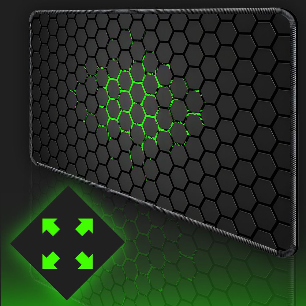 Mauspad XXL Gaming 900x400 mm Groß Tischunterlage Large Size Spezielle Oberfläche Schreibtischunterlage Verbessert Präzision Geschwindigkeit Retoo