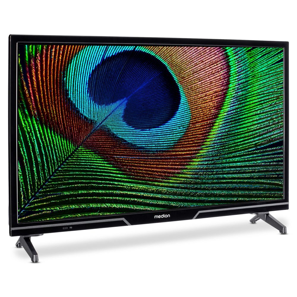 MEDION 59,8 cm (24 Zoll) HD Fernseher (Android TV, Smart TV, HDR, Prime Video, PVR, Bluetooth, MD 824100)