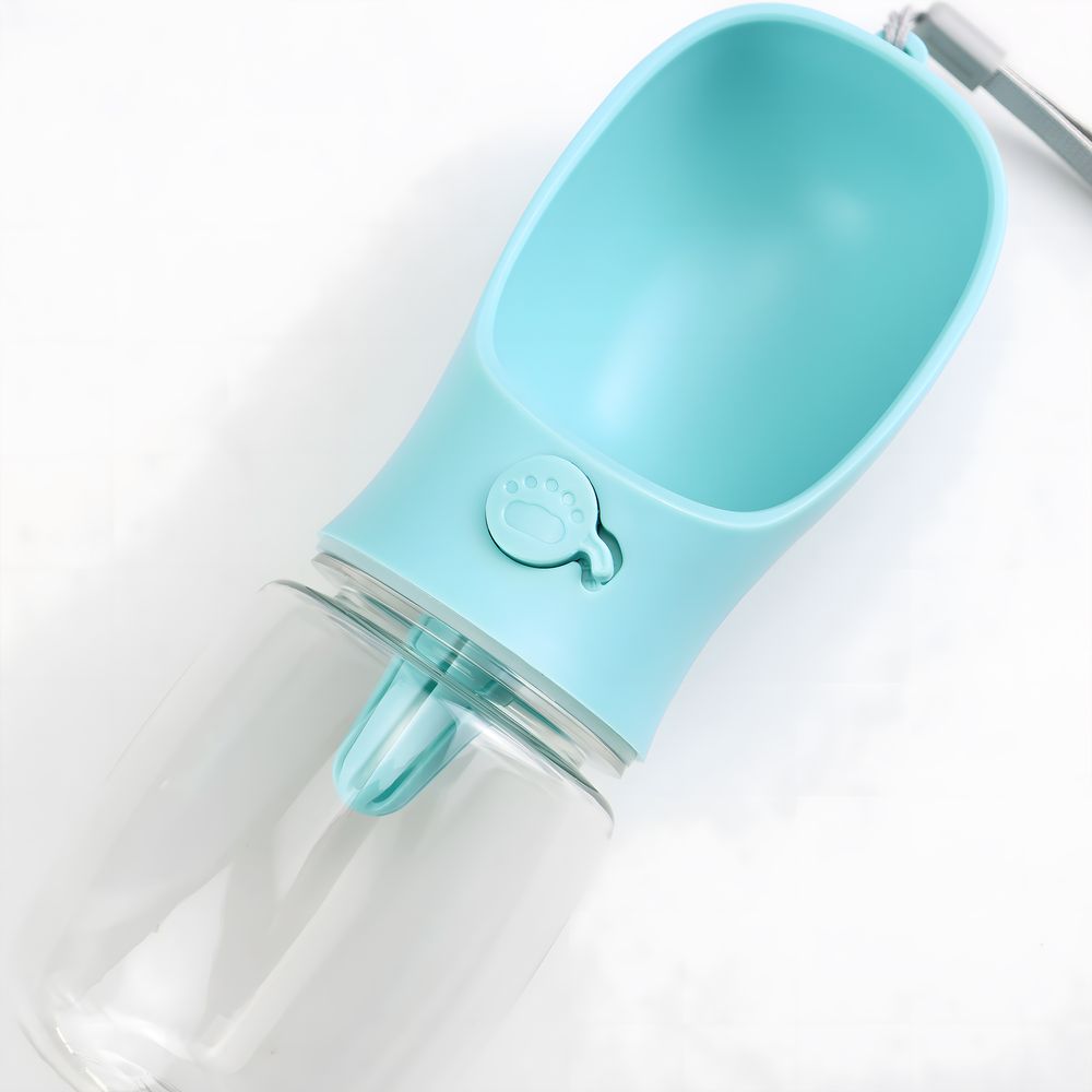 Tragbare Wasserflasche für Hunde Hund Hundewasserflasche Auslaufsicher Hundetrinkflasche Trinkflasche Haustier Auslaufsicher 350ml BPA-frei Retoo
