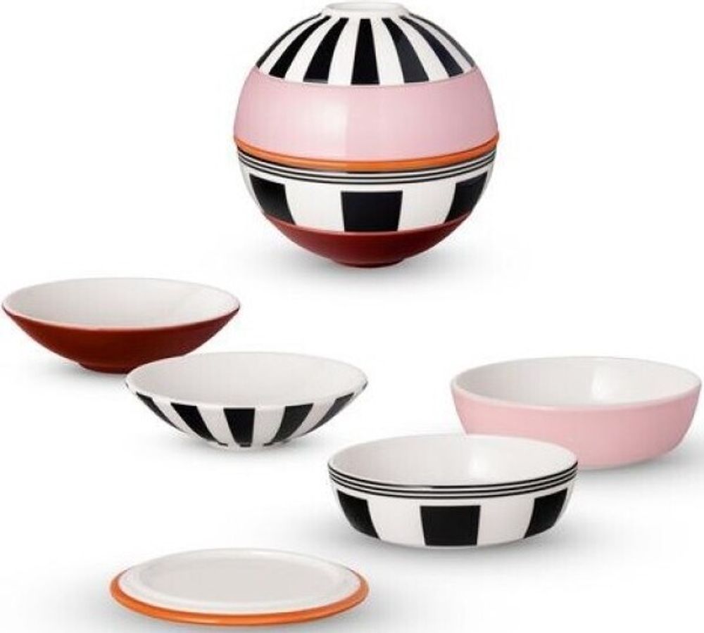 Villeroy & Boch Signature Iconic La petite Boule Snacking-Set Memphis