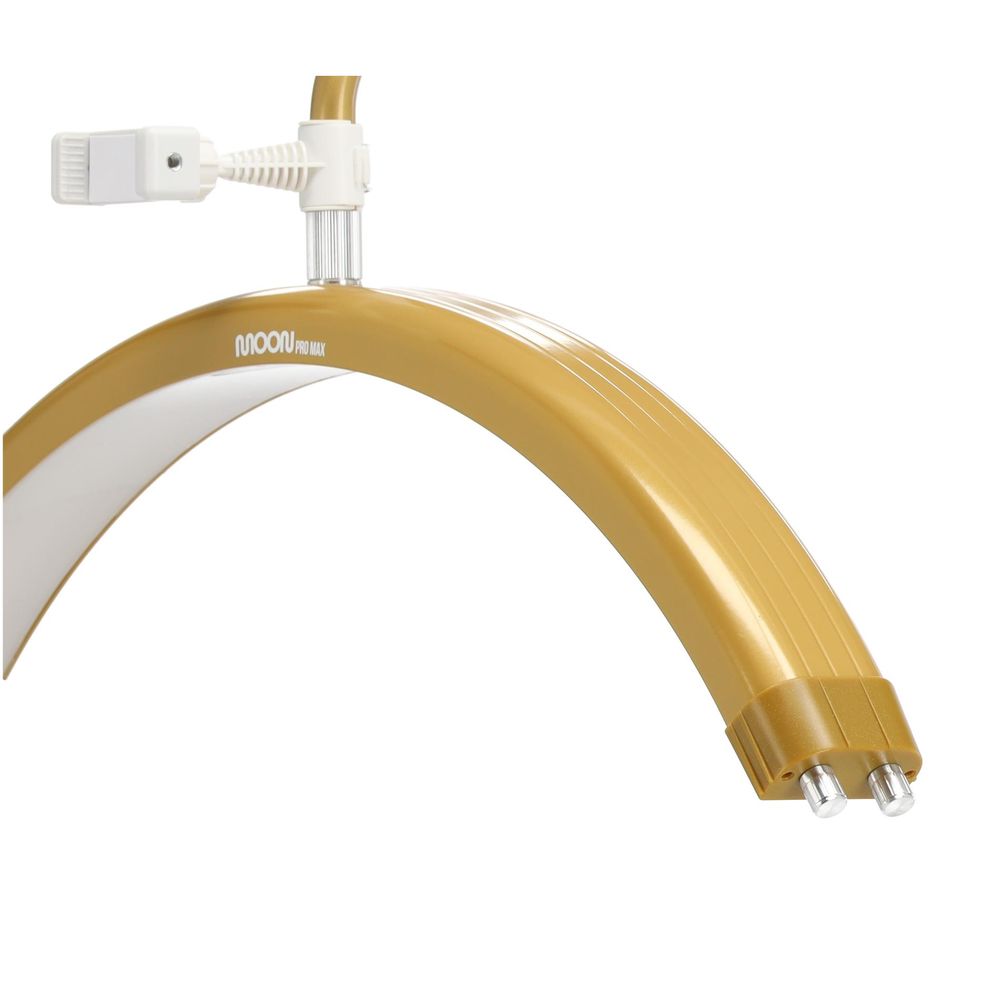 Moon Pro MAX LED Kosmetik-Stehlampe schattenfrei für Wimpernverlängerung Standleuchte Gold