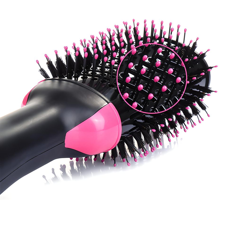 Warmluftbürste Föhnbürste Haartrockner 1000W Stylingbürste Hair Styler Dryer Volumizer Heißluftbürste Volumenbürste Lockenwickler Funktion Retoo