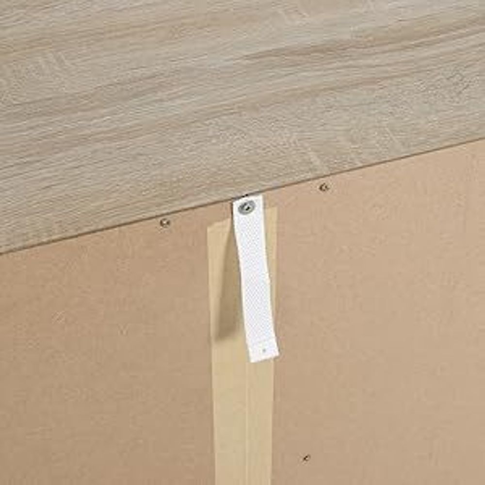 WOLTU Bücherregal Würfelregal 4 Fächer, Büroregal Aktenregal, Holzwerkstoff : Weiß Farbe: Weiß