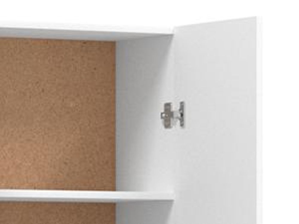 vidaXL Waschmaschinenschrank Weiß 64x25,5x190 cm