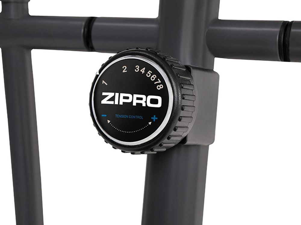 Orbitrek magnetyczny Zipro Shox do 120 kg | Urządzenie do ćwiczeń w domu z komputerem LCD, czujnikiem tętna i masą obrotową 6 kg