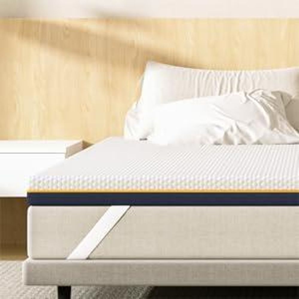 Dewinner Matratzenauflage, Dicke 180 x 200 x 7,5 cm, Memory-Schaum, ergonomisch, , weicher und atmungsaktiver Stoff, waschbar und hypoallergen