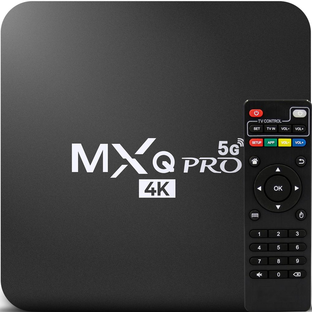 Tv Box Android Set 8GB Smart Media Player Quad Core Streaming Tv Set Top Box Android 4x1.5Ghz H.265 WiFi Ethernet Full HD HDMI mit TV Fernbedienung Retoo