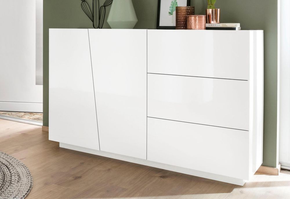 Viterbo V – Sideboard mit asymmetrischen Türen und viel Stauraum