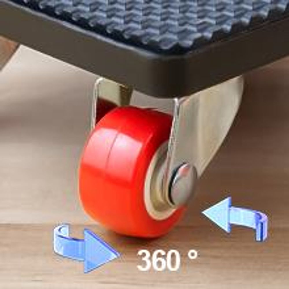 Möbelheber Set, 9-Teiliges Möbel Transportroller Set, Schwerer Möbeltransporter mit Verlängerungsstange und 4 Möbelroller, 360 Grad Drehbar Rads