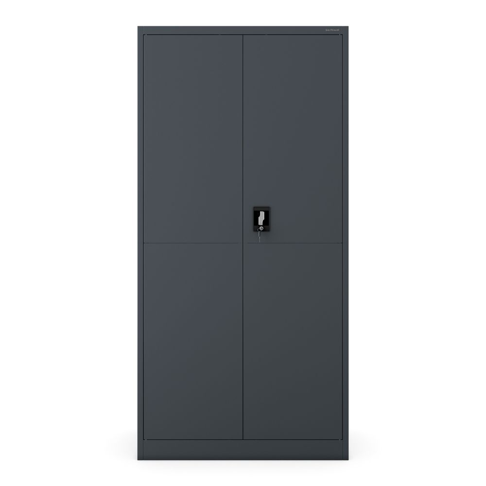 Jan Nowak Abschließbarer Aktenschrank Lagerschrank Mehrzweckschrank Metallschrank 900 x 1850 x 400 mm anthrazit