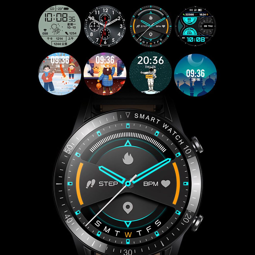 Smartwatch Bluetooth Touchscreen Armbanduhr Blutdruckmessung Smartband Wasserdicht Fitness Armband Pulsmesser Uhr Android IOS Damen Herren Retoo