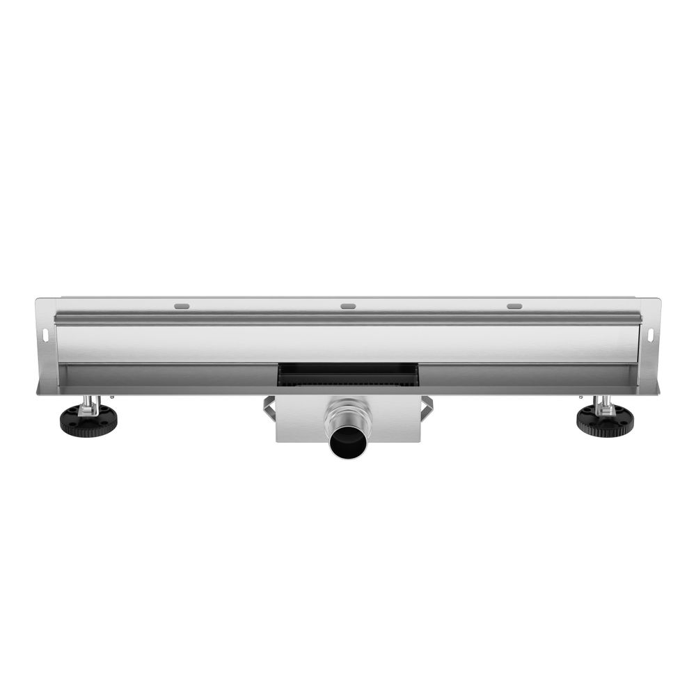 lineare Wand-Duschrinne für Dusche - Edelstahl, minimalistisches Design