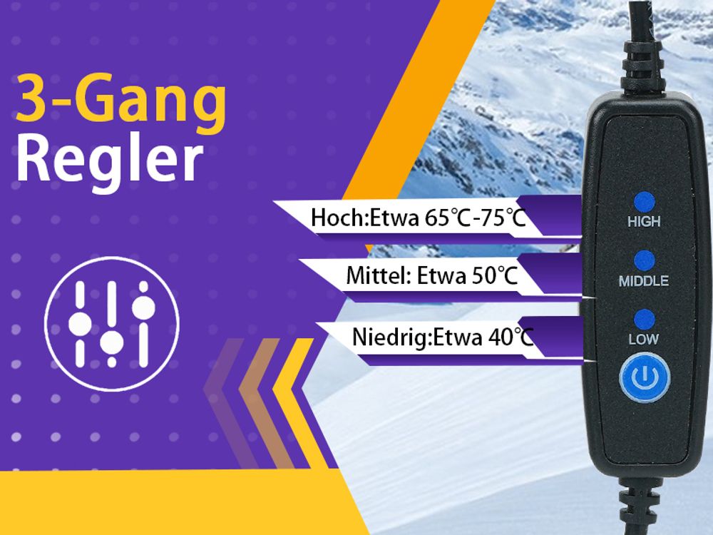 Svbony SV192 Objektiv Wärmer Heizband, Teleskop Tauheizstreifen,480mm mit Temperaturregler Streifen