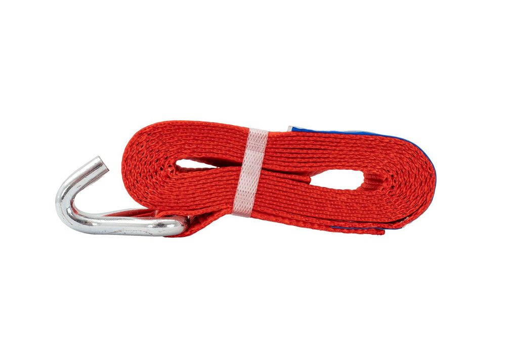 Unitrailer 4 M/50 Mm/5 T Rotes Transportband Mit Spannvorrichtung