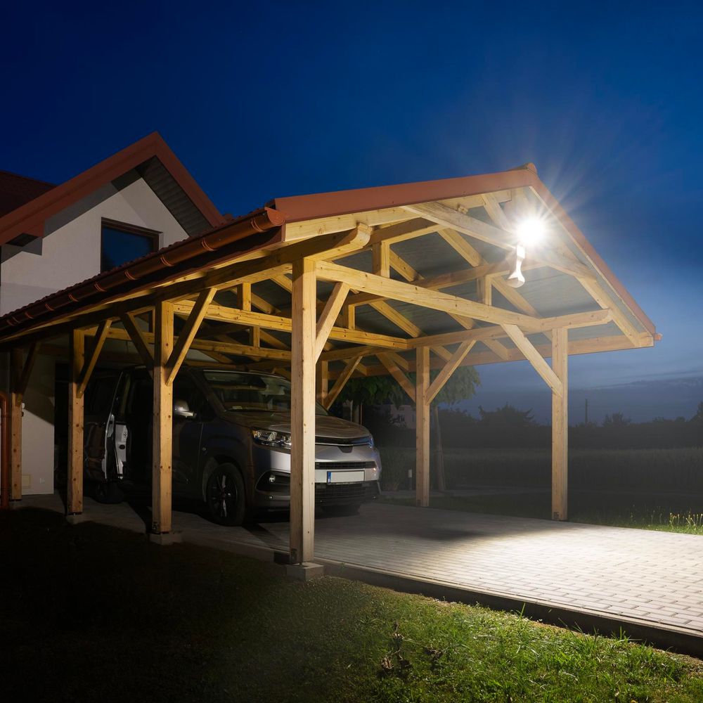 LUMILED LED Strahler 20W Außenstrahler 1800Lm Fluter Strahler Außen IP44 spritzwasserdicht 4000K Neutralweiß Scheinwerfer Flutlichter Bewegungssensor