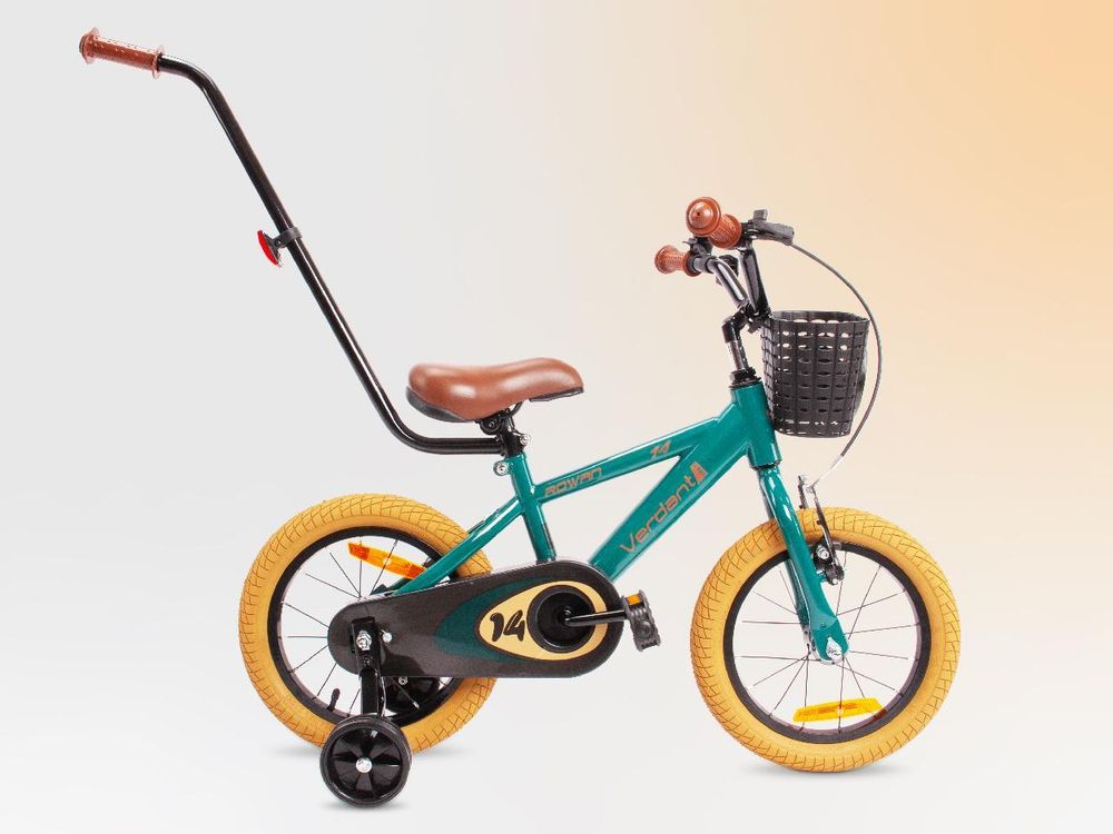 Sun Baby Verdant Rowan bicicletta per bambini ragazzi bici ruote di formazione 12 14 16 pollici da 3-5 anni BMX bambini bici (14 pollici, blu)