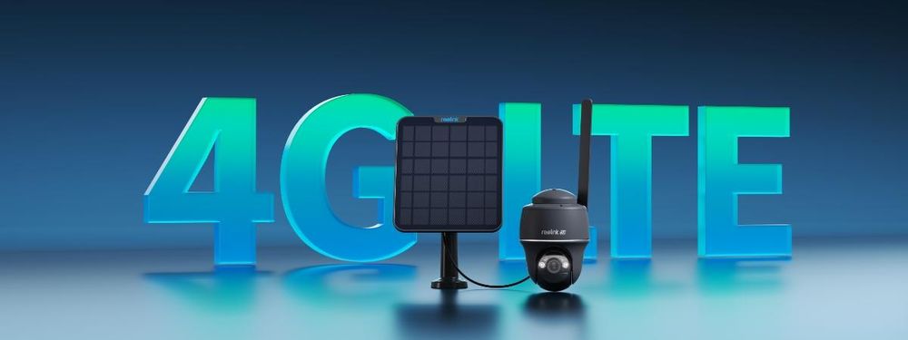 Reolink Go PT Ultra+Solarpanel, 4K 8MP 4G LTE Akku Überwachungskamera Außen, Intelligente Erkennung, 355° Pan &140° Tilt, mit 32GB microSD, Grau