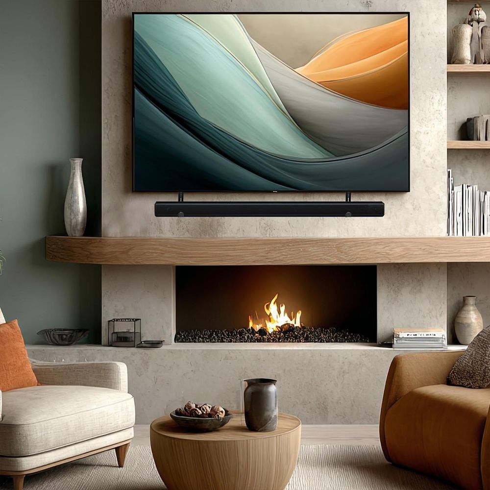 Universal Soundbar Halterung bis 15kg Lautsprecherhalterung für die Montage unter TV