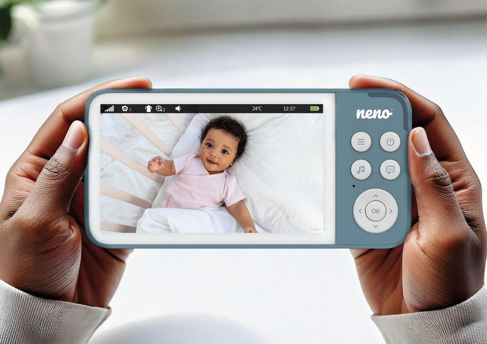 Neno Vedo Blue – nowoczesna niania elektroniczna z kamerą i funkcją VOX