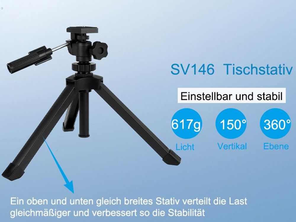 Svbony SV13 Spektiv 20-60x80, mit Tischstativ, Smartphone Adapter, HD Wasserdicht Porro Prisma Abgewinkelt Spektiv Spotting Scope für Vogelbeobachtung