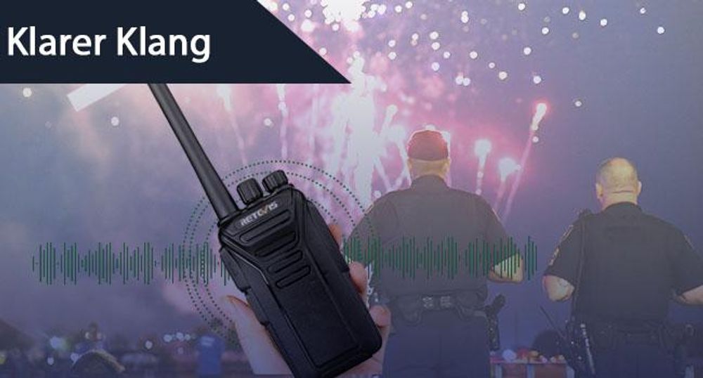 Retevis RT27 Funkgeräte, PMR446 Walkie Talkie mit 6-Wege-Ladegerät CTCSS/DCS, VOX, Lizenzfrei Wiederaufladbares für Baustelle, Sicherheit, Schule