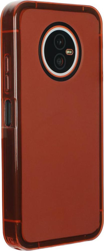 caseroxx Schutz-Hülle TPU-Hülle kompatibel mit Gigaset GX4 / GX4 Pro, Gummi Handy Tasche rot