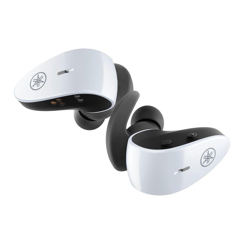 Yamaha TW-ES5A, True Wireless Stereo (TWS), Anrufe/Musik, 20 - 20000 Hz, Kopfhörer, Weiß