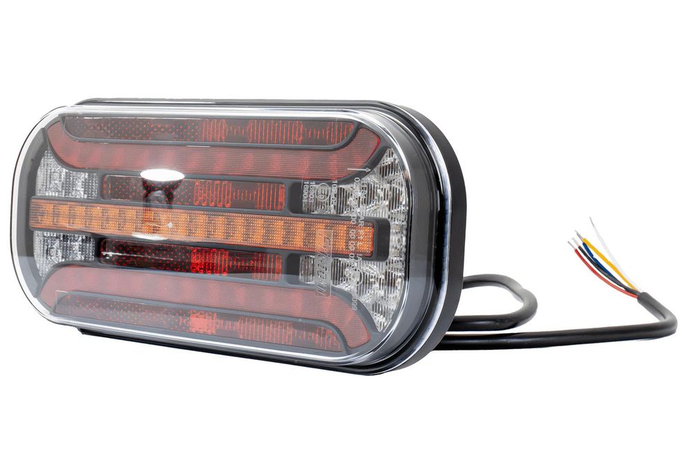 FRISTOM FT-230 LED Rückleuchte, 6 Funktionen, universal