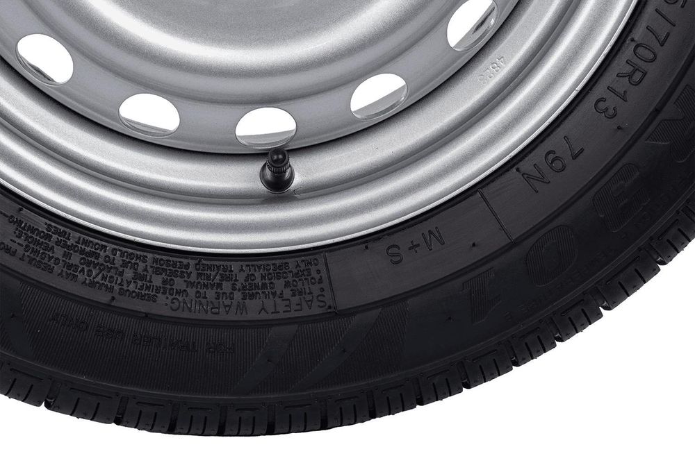 WANDA Anhängerrad 155/70 R13 Komplettrad für leichte Pkw-Anhänger