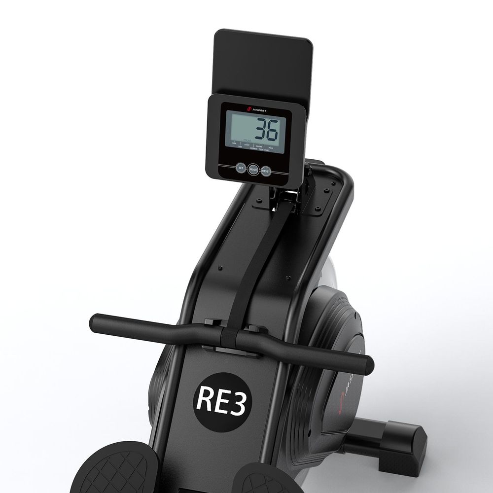 JASPORT RE3 Wasser-Rudergerät, leiser Heimtrainer mit 14L Tank, Bluetooth LCD, Kinomap-kompatibel, platzsparend & stabiles Ganzkörpertraining