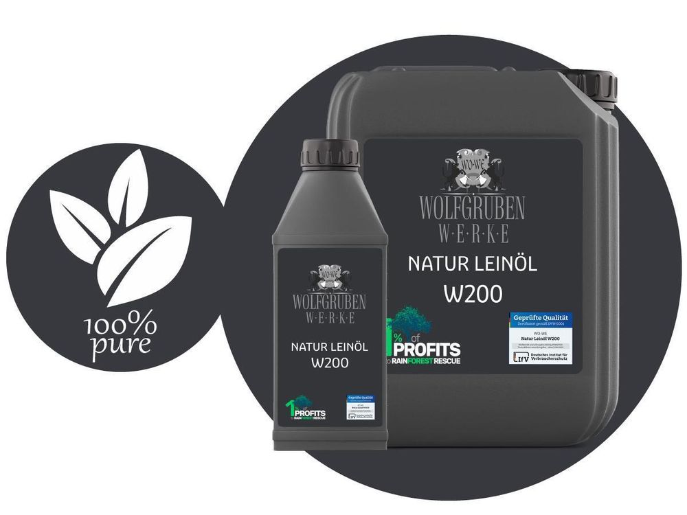 100 reines biologisches Holzschutz-Mittel