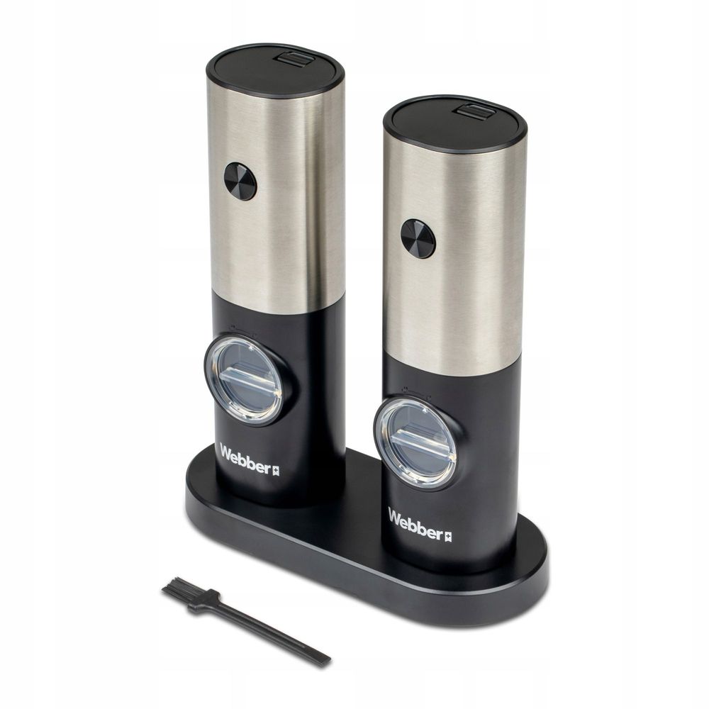 Elektrische Pfeffer- Und Salzmühle, Batteriebetrieben Salzmühle, 2 Stück Webber