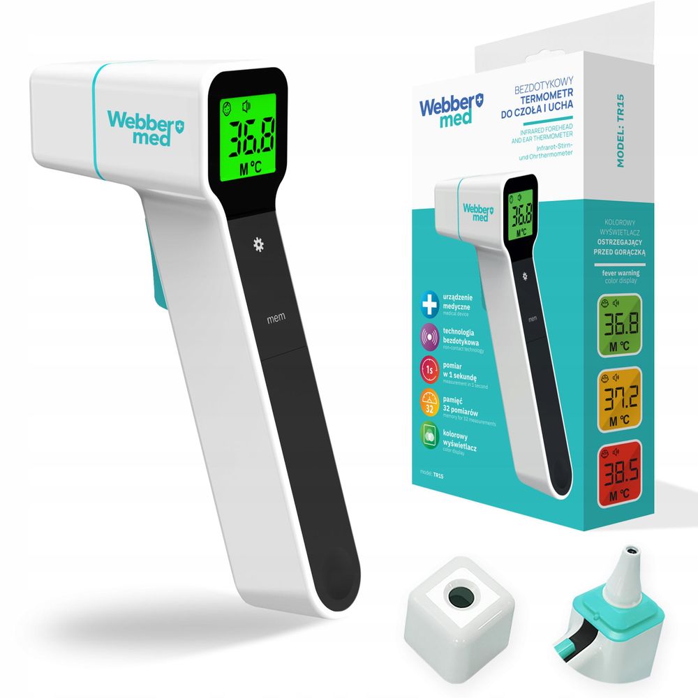 Webber Med TR15 2-in-1 Thermometer