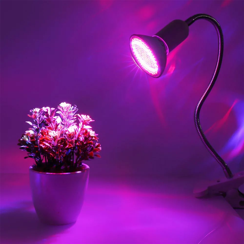 Pflanzenlampe LED Pflanzen Leuchte 20W 200LED Zimmerpflanzen Gemüse Pflanzenlicht Grow Lampe Vollspektrum Pflanzenleuchte Wachstumslampe Retoo