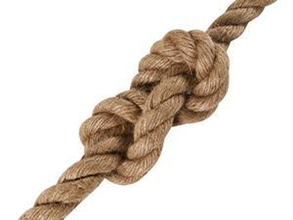 vidaXL Seil 100% Jute 10 mm 100 m