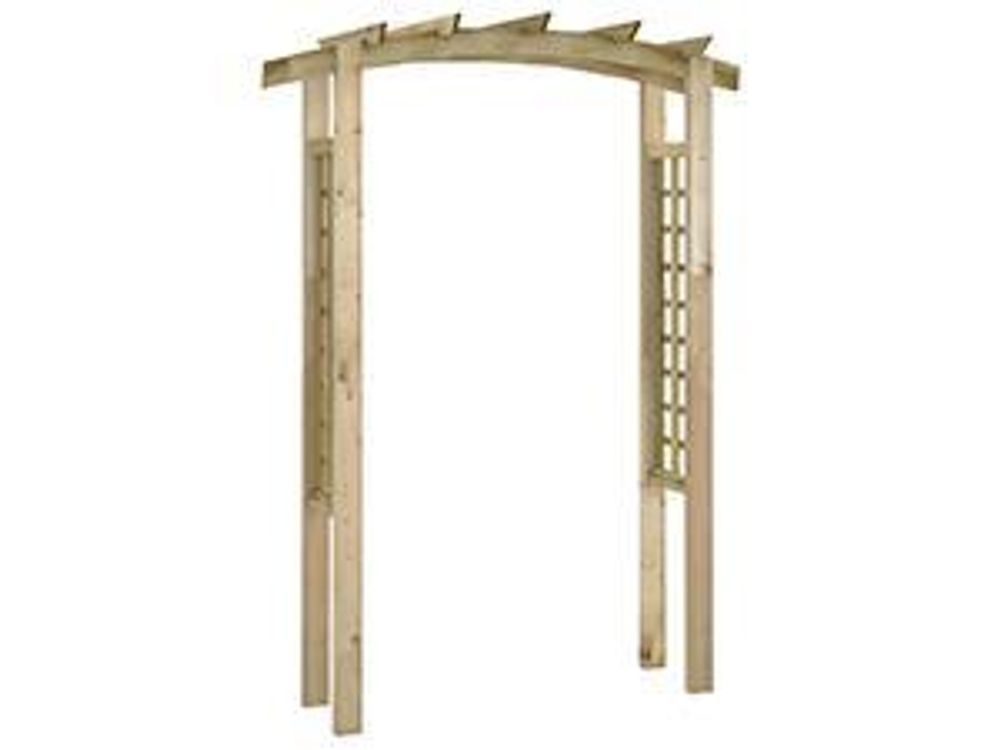 vidaXL Gartenbogen 150x60x210 cm Holz