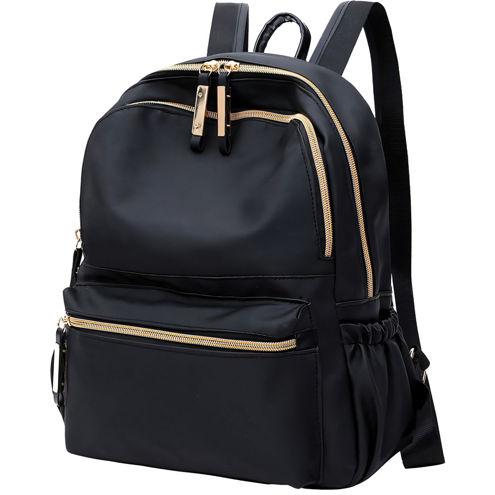25L Rucksack Damen, Schule Reisen Arbeit & Freizeit Outdoor Sport, Bag, Wandertasche Fahrradrucksack Laptoprucksack Daypack Schwarz Retoo