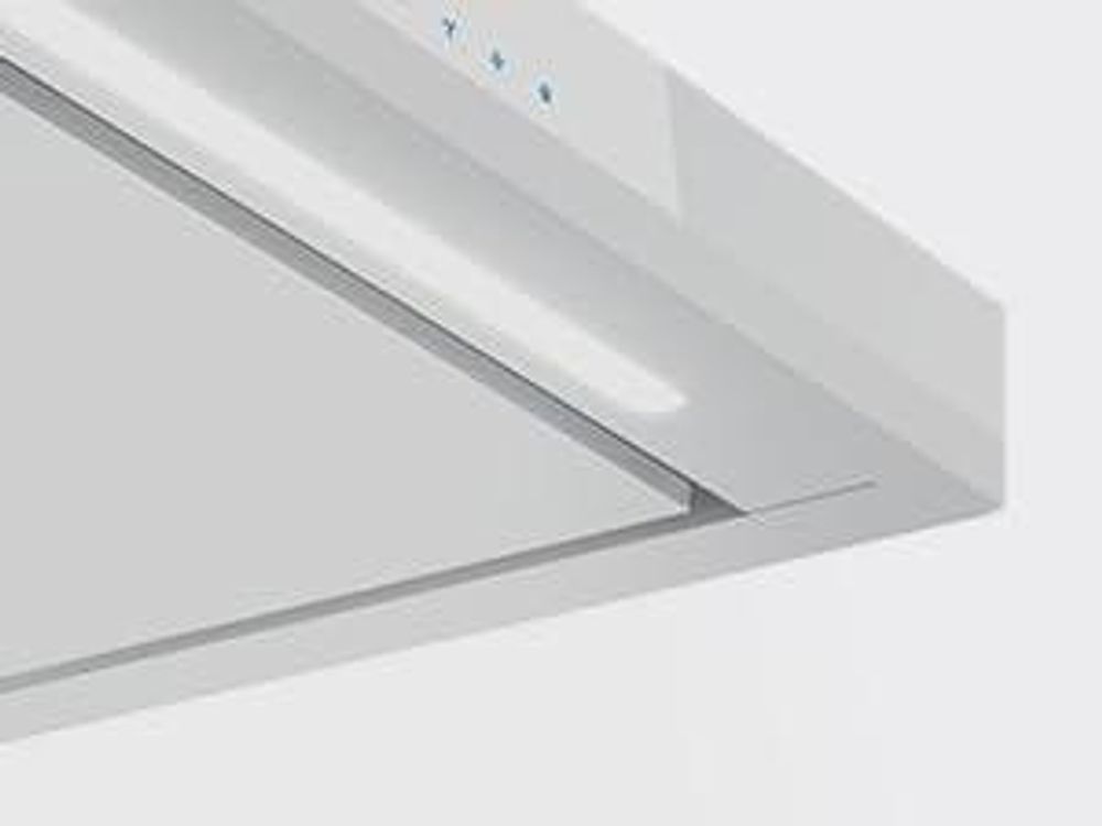 Klarstein Velaire Dunstabzugshaube 60 cm - 600 m³/h, A++ , Touch-Bedienung, LED, leise, Aluminium- & Aktivkohlefilter, Wandhaube, Weiß