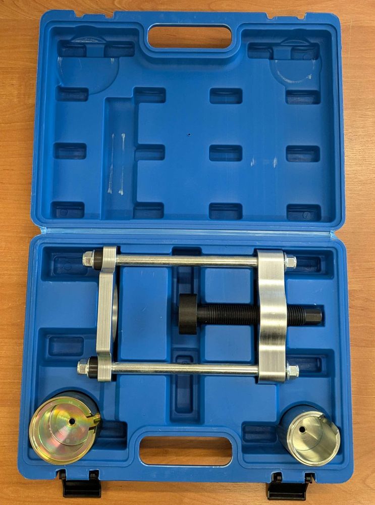 LUXTOM | Hinterachsbuchsen Werkzeugset, für Ford Focus Mk I II, Kuga, C-Max, Mazda 3, Volvo V50, S40, Silentlager Werkzeug