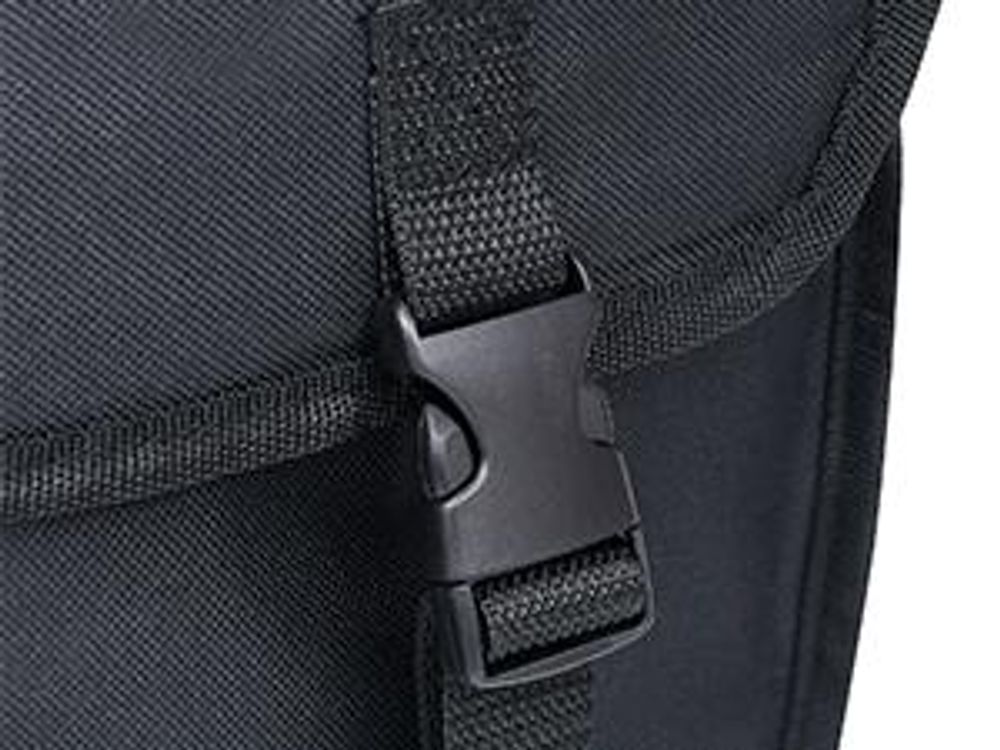 vidaXL Borsa da bicicletta per portapacchi Impermeabile 21 L Nero