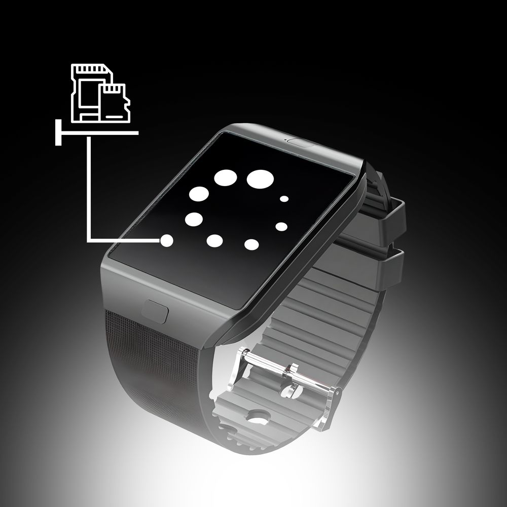 Smartwatch mit Telefonfunktion, 1.54" HD Touchscreen Fitness Tracker, IP67 wasserdicht, Pulsmesser, Schrittzähler, Schlafmonitor für Android iOS Retoo